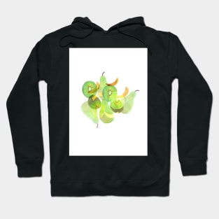 Green Fruit Mix Hoodie